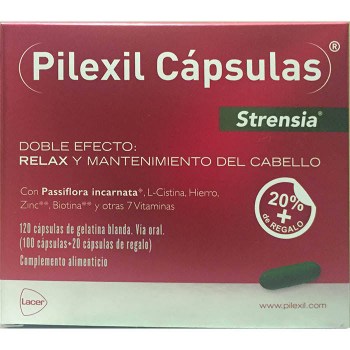 pilexil strensia 100 20 capsulas