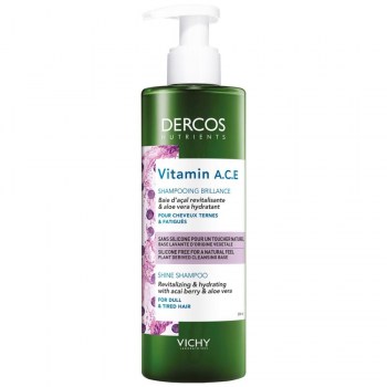 vichy dercos nutrients vitamin ace champu brillo 250ml
