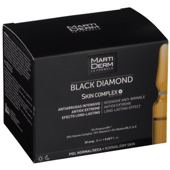 black diamond skin complex martiderm 30 ampollas