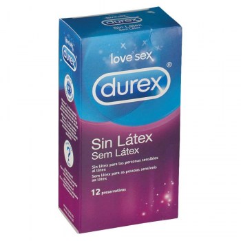 durex sin latex 12 preservativos