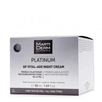 martiderm platinum gf vital age night cream 50 ml