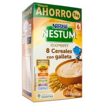 nestum 8 cereales con galleta 1000 g